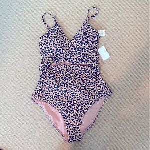 AERIE Leopard Print Swimsuit